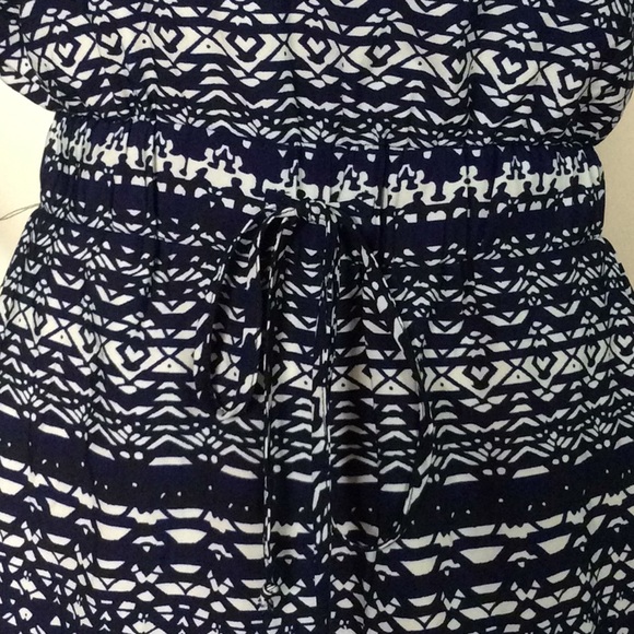 Blue and white Romper Sz. S - Picture 4 of 8